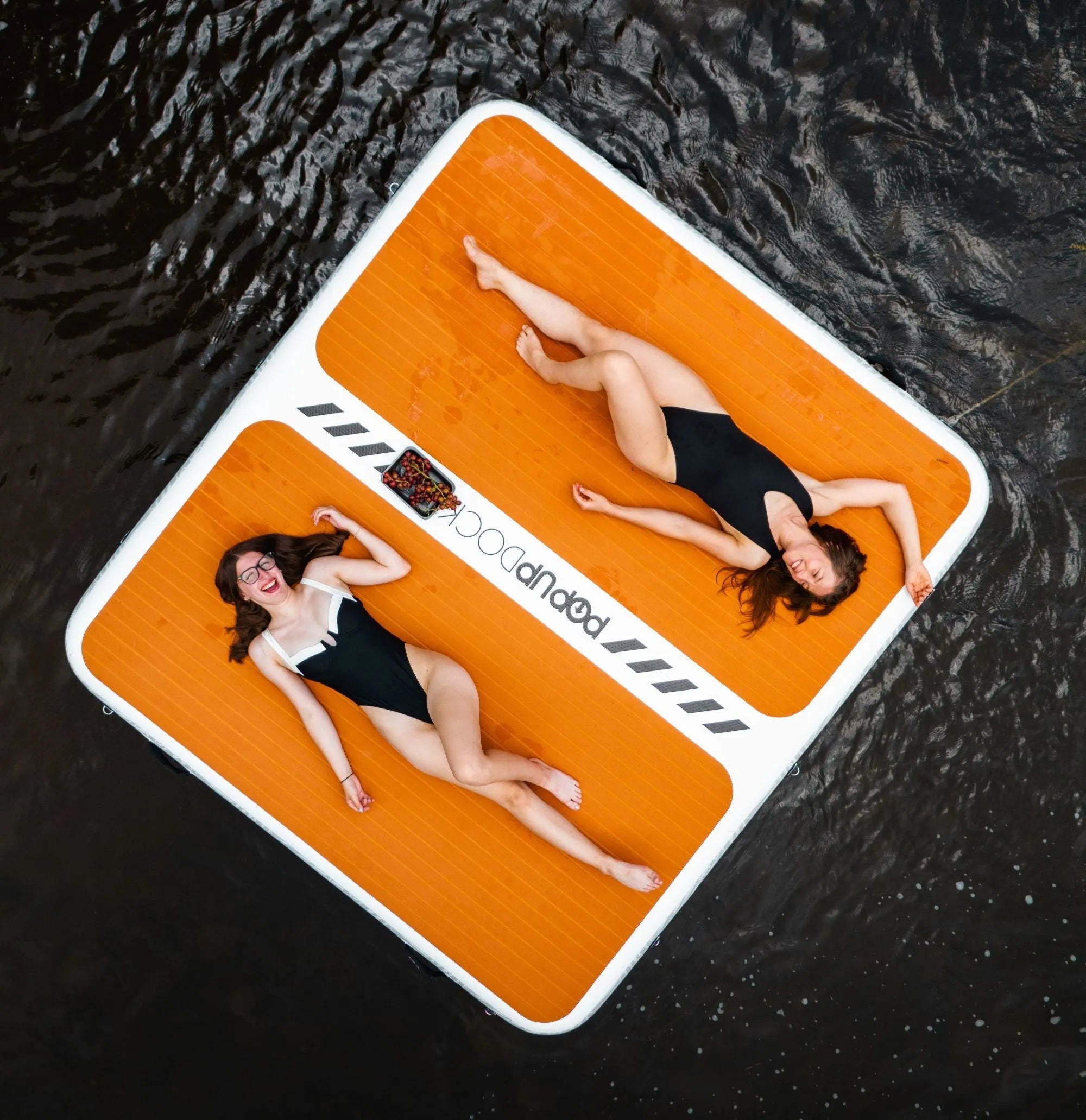 POPUP DOCK 8 X 7 - Inflatable Dock - POPboardco. - HQ - www.vamolife.com