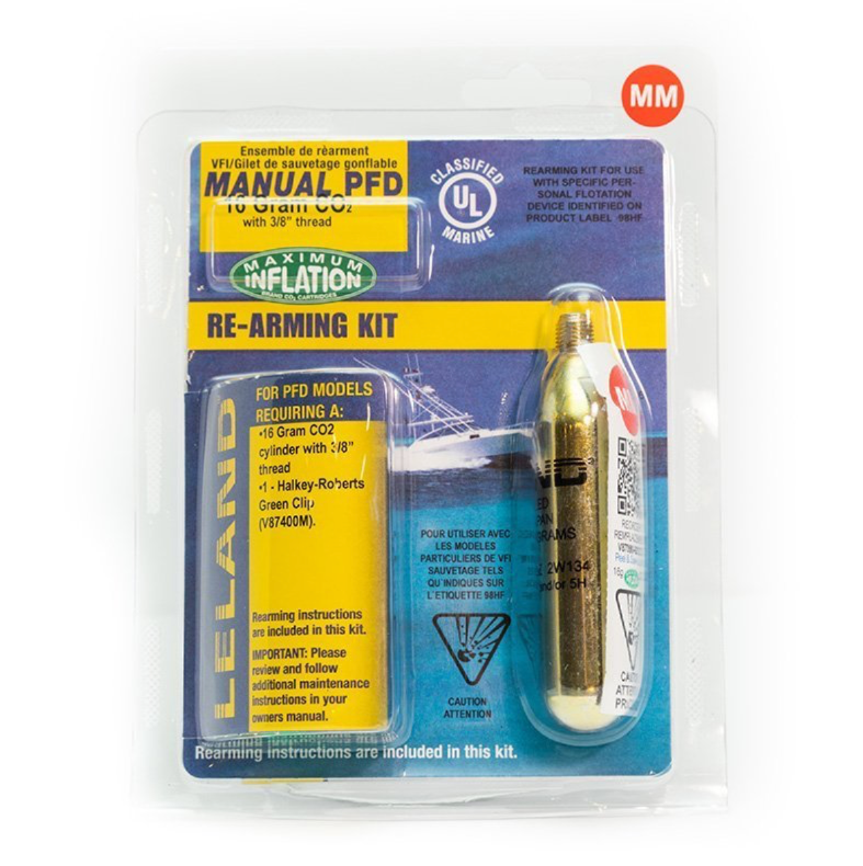 Bombora 16g Rearming Kit - PFD - Bombora - www.vamolife.com