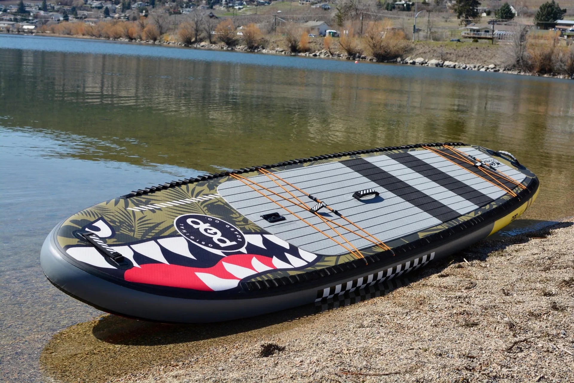 11'6 El Capitan Bomber Inflatable SUP - Inflatable Paddleboard - POPboardco. - HQ - www.vamolife.com