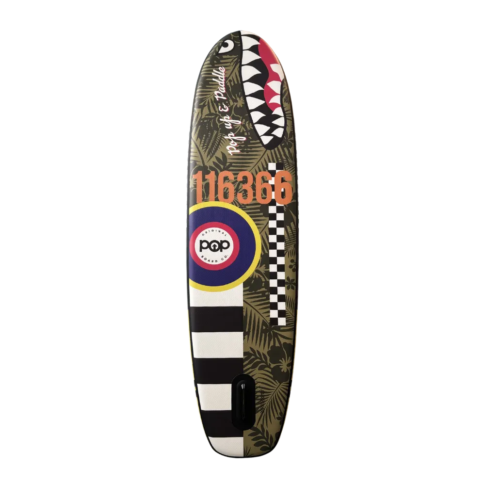 11'6 El Capitan Bomber Inflatable SUP - Inflatable Paddleboard - POPboardco. - HQ - www.vamolife.com