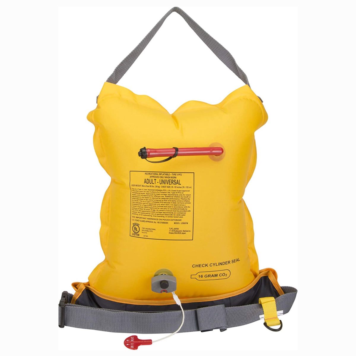 MTI Adventurewear 16g Belt Pack PFD GRAY - PFD - MTI - www.vamolife.com