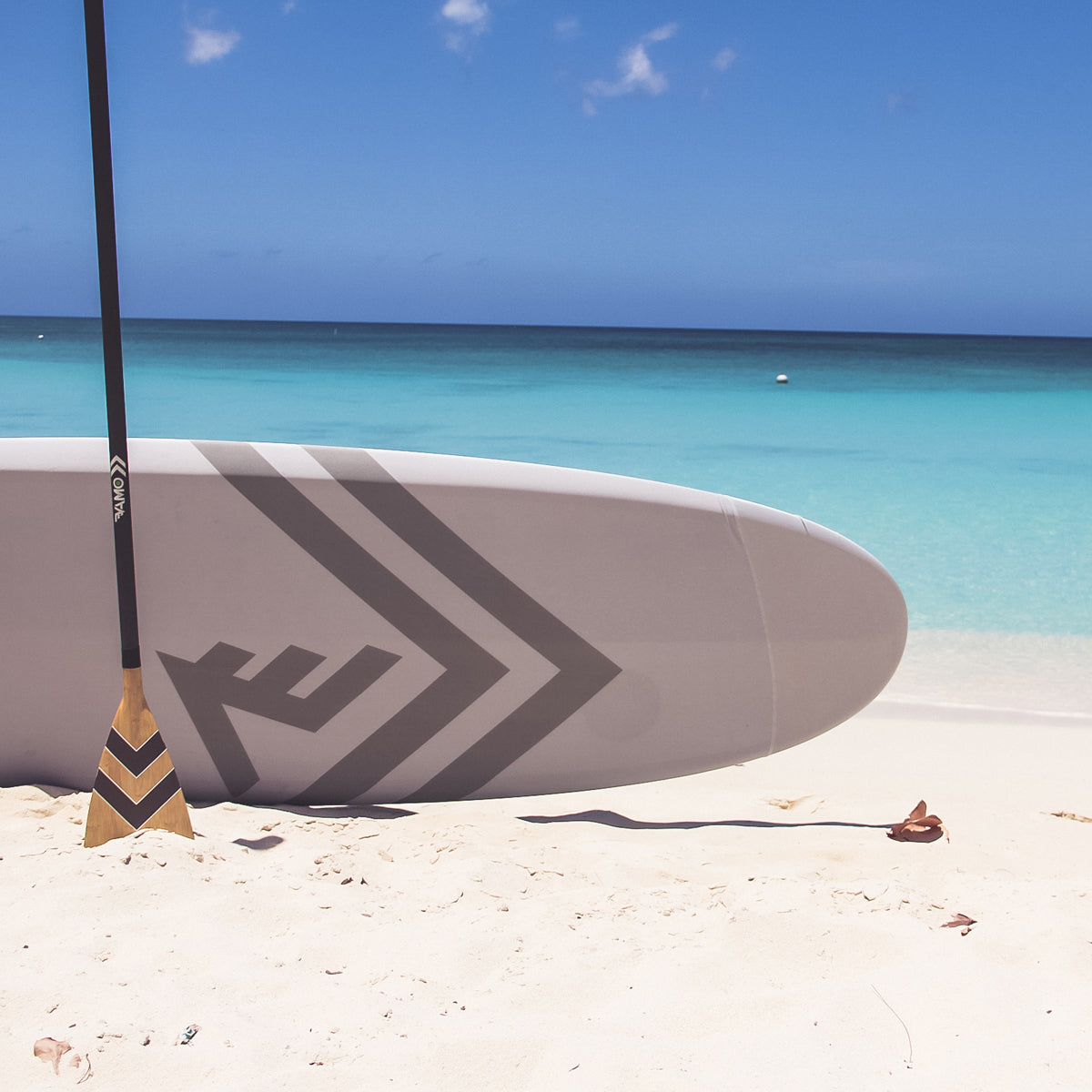 Carbon-Fiberglass Adjustable Paddle with ABS Edge  - Bamboo/Brown - Bamboo Paddle - VAMO - www.vamolife.com