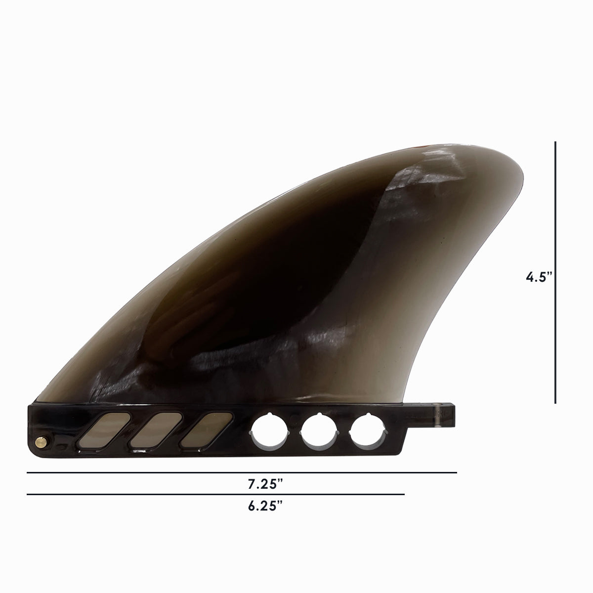 4.6" Mid Profile Findestructable Flex Fin & Toolles Screw - Findestructible Fin - VAMO - www.vamolife.com