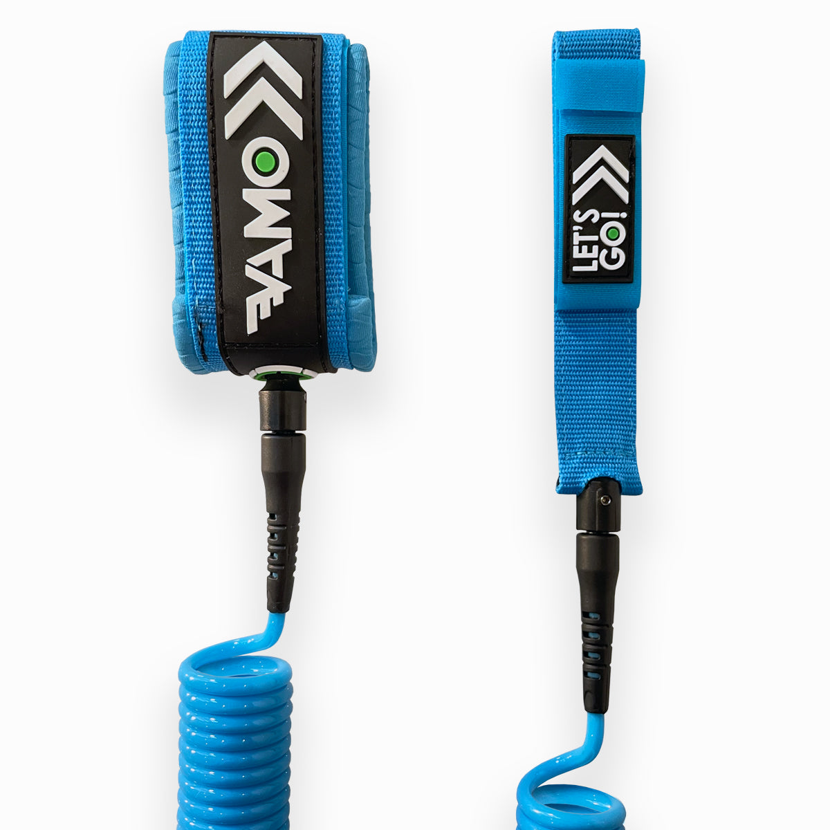 10' Full Coiled SUP Paddleboard Leash - Classic Collection - Full Coil Leash - VAMO - www.vamolife.com