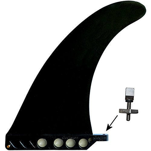 9" Dolphin Shape Rigid Fin w/ Toolless Screw - Rigid Fin - VAMO - www.vamolife.com