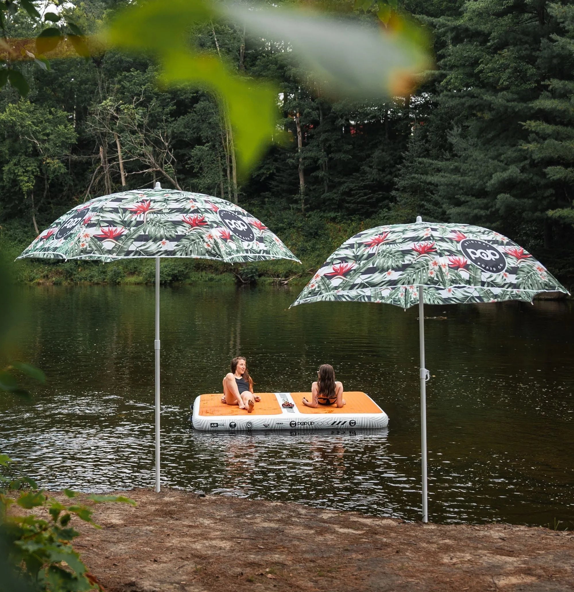 POPUP DOCK 8 X 7 - Inflatable Dock - POPboardco. - HQ - www.vamolife.com