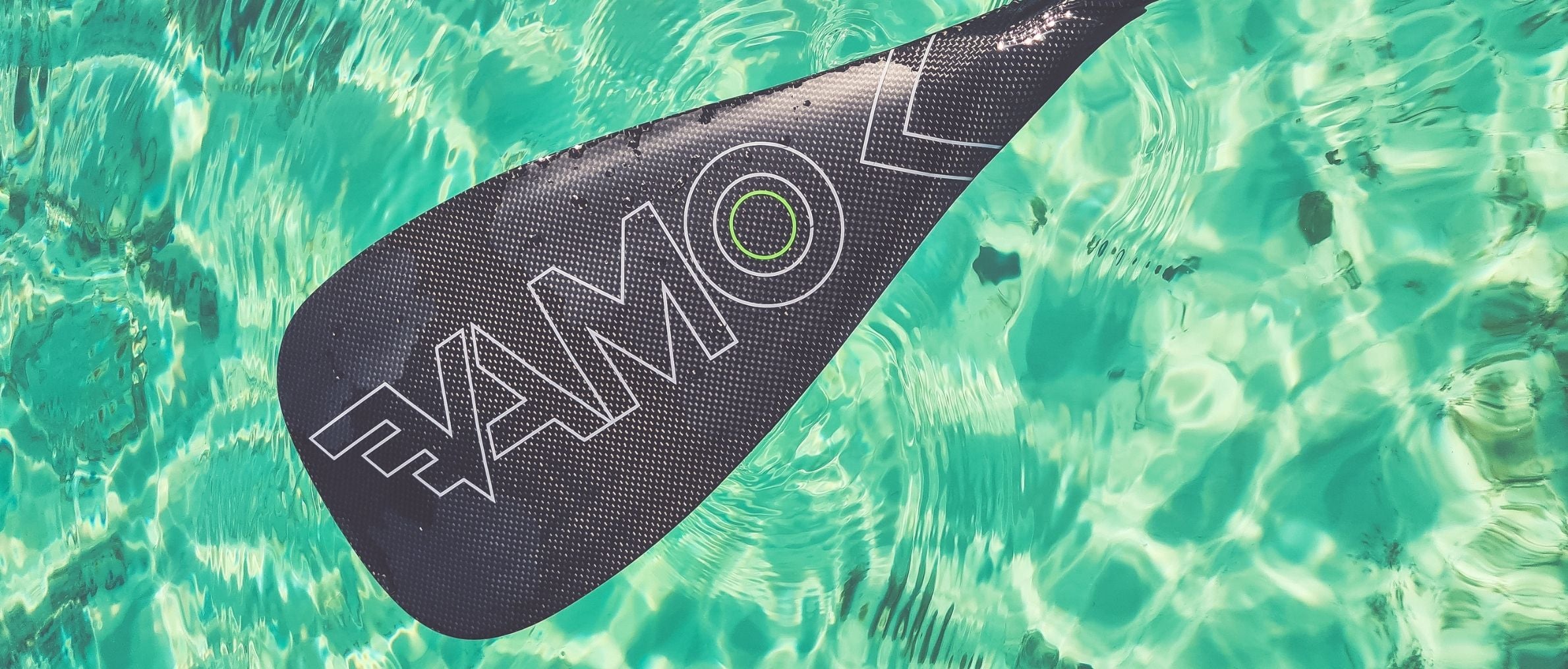 VAMO Full Carbon Paddle in the Caribbean