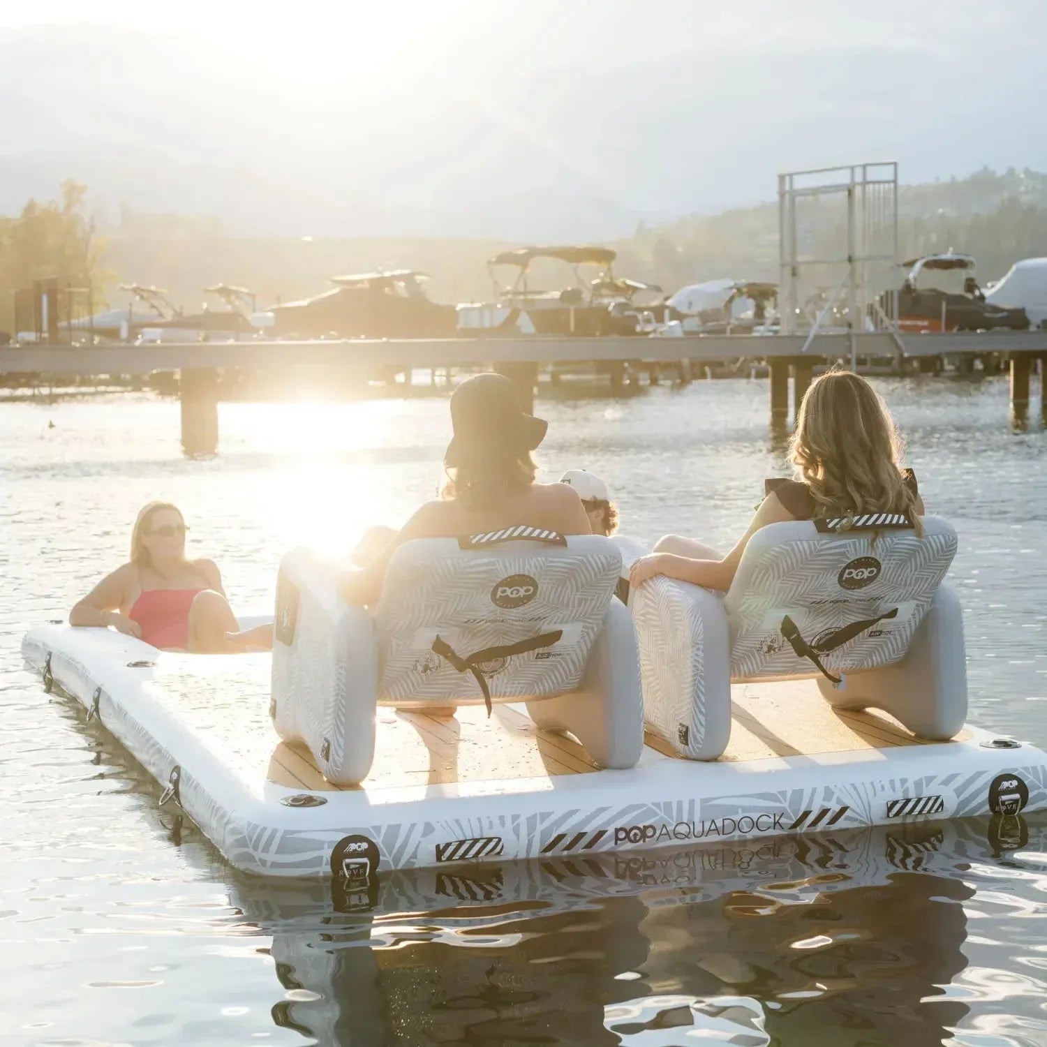 14' AQUADOCK - Water Sports Equipment - POPboardco. - HQ - www.vamolife.com