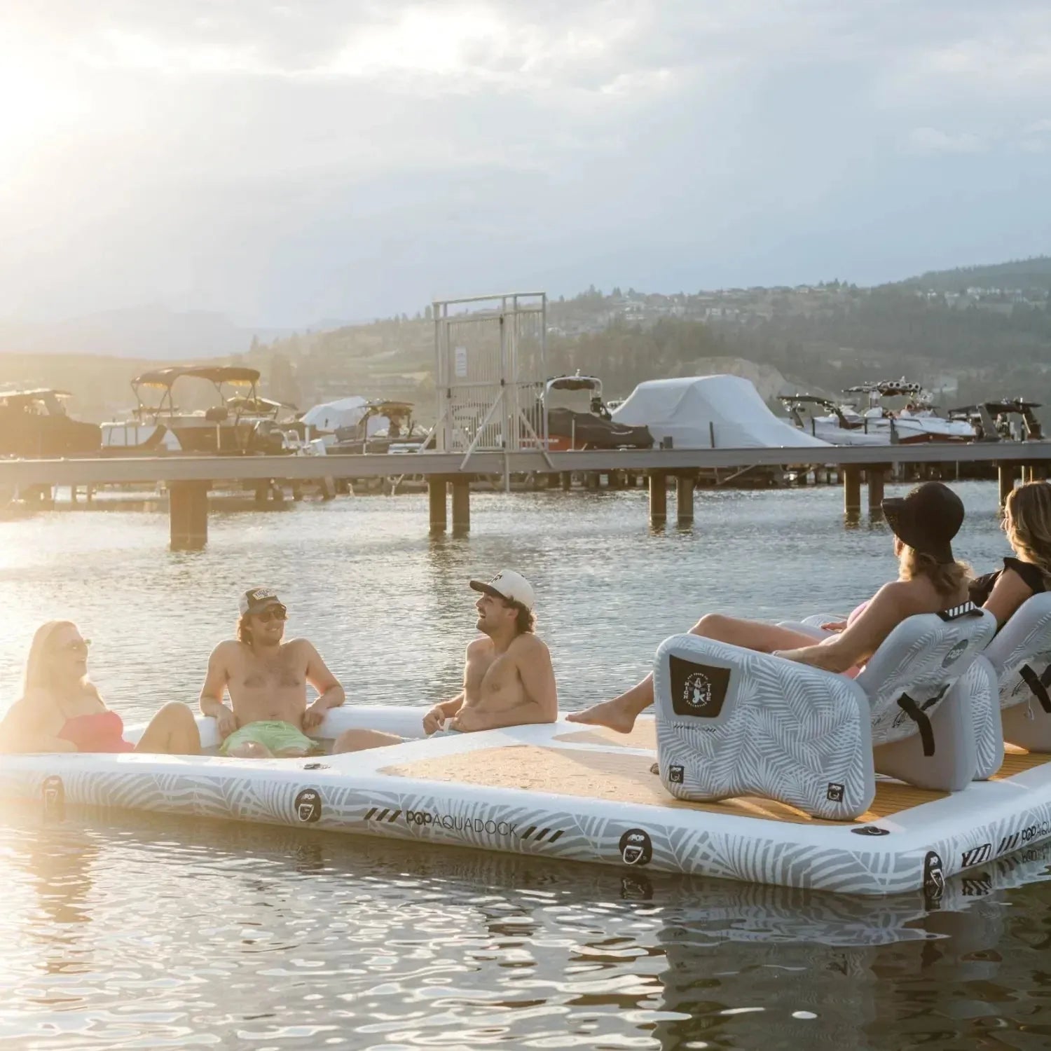 14' AQUADOCK - Water Sports Equipment - POPboardco. - HQ - www.vamolife.com