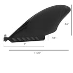 5.5" Keel Fin Findestructable Safety Flex Fin & Toolless Screw - Findestructible Fin - VAMO - www.vamolife.com
