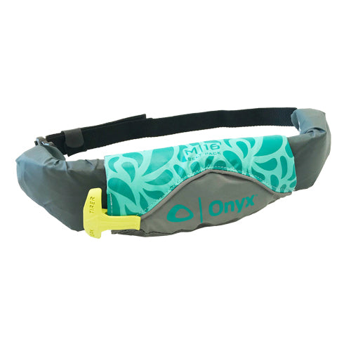 Onyx M-16 Belt Pack Inflatable PFD-Aqua - PFD - Onyx - www.vamolife.com
