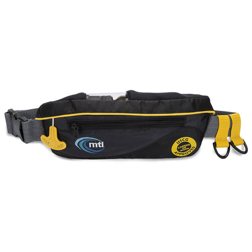 MTI Adventurewear SUP Safety Belt, Black/Dark Gray