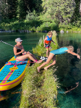 3 Piece Carbon-Fiberglass Adjustable Paddle with ABS Edge