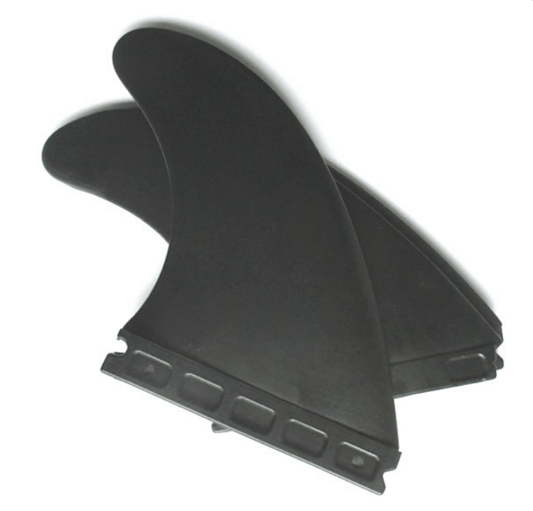 Single tab fin box style side bite fins 3.5" (set of 2) - Side Bite Fins - VAMO - www.vamolife.com