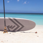 Carbon-Fiberglass Adjustable Paddle with ABS Edge  - Bamboo/Brown - Bamboo Paddle - VAMO - www.vamolife.com