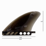 4.6" Mid Profile Findestructable Flex Fin & Toolles Screw - Findestructible Fin - VAMO - www.vamolife.com