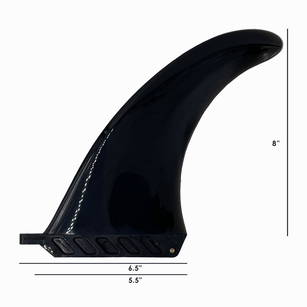8" Findestructable Safety Flex Fin & Toolless Screw - Findestructible Fin - VAMO - www.vamolife.com