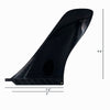 9" Touring Shape Findestructable Safety Flex Fin & Toolless Screw - Findestructible Fin - VAMO - www.vamolife.com