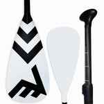 Carbon-Fiberglass Adjustable Paddle with ABS Edge  - White - Carbon / Fiberglass Paddle - VAMO - www.vamolife.com