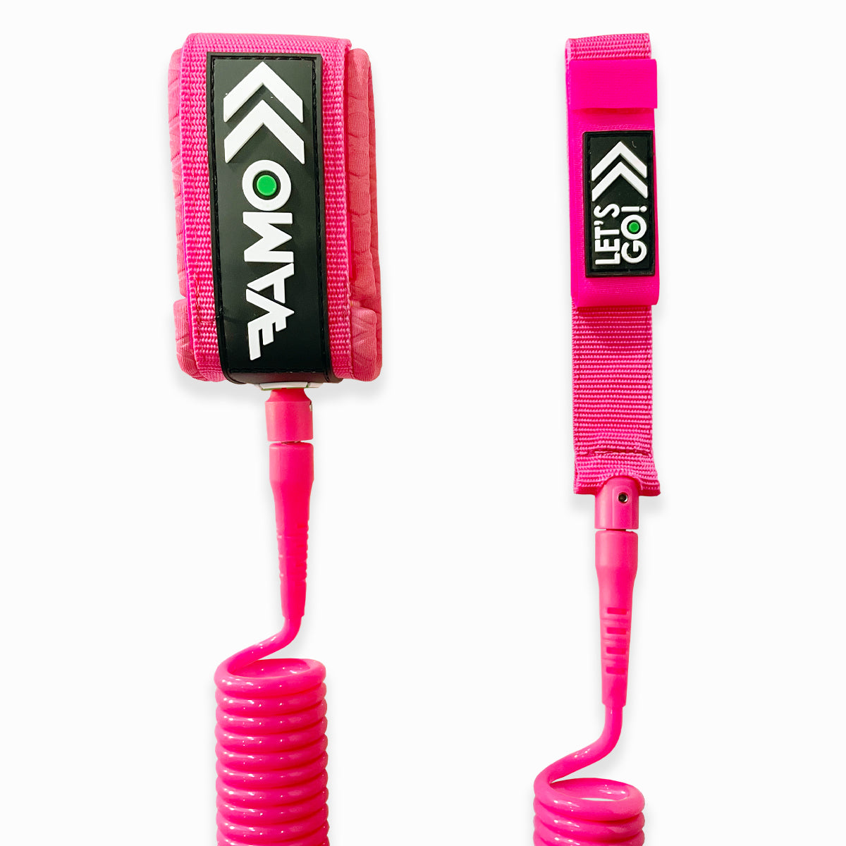9' Full Coiled SUP Paddleboard Leash - Vibrant Collection – Vamo Life