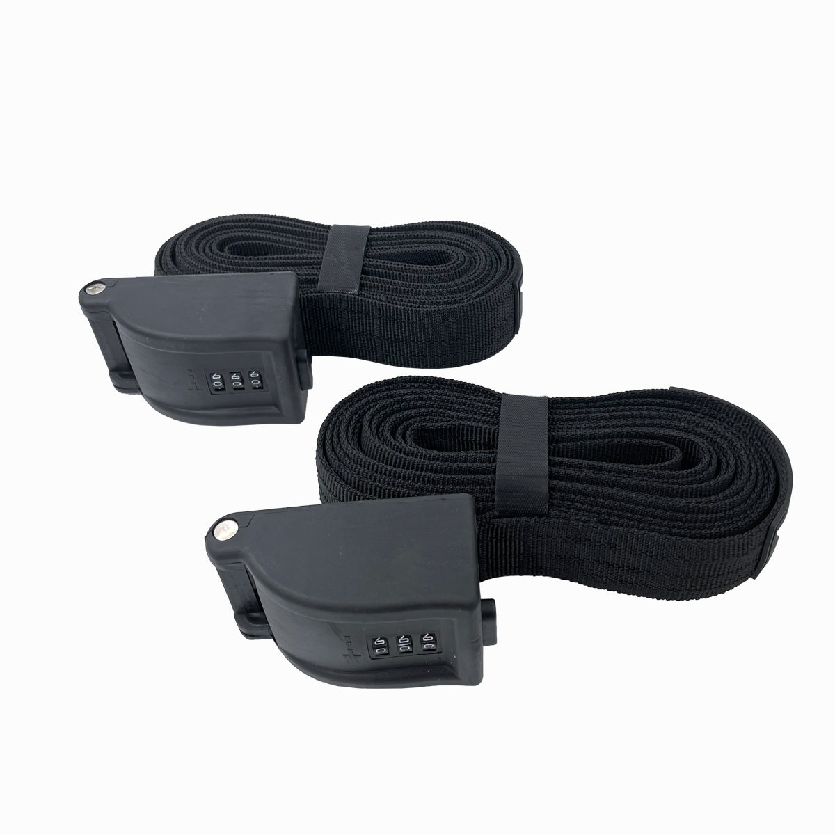 Combination Locking Tie Down Straps w/ Interwoven Braided Steel Cables-Paddleboard-Surf-Kayak - Locking Tie Downs - VAMO - www.vamolife.com