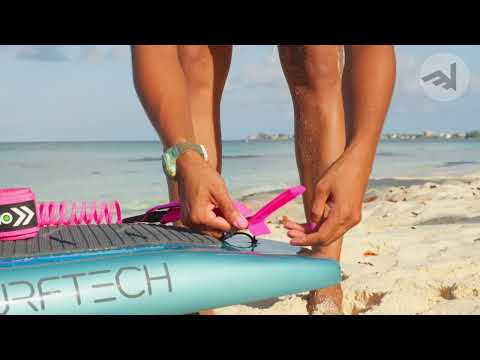 Full Coiled SUP Paddleboard Leashes - Full Coil Leash - VAMO - www.vamolife.com