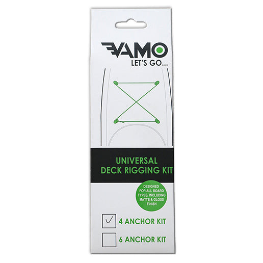 Universal Deck Rigging Kit - 4 anchor kit - Deck Accessories - VAMO - www.vamolife.com